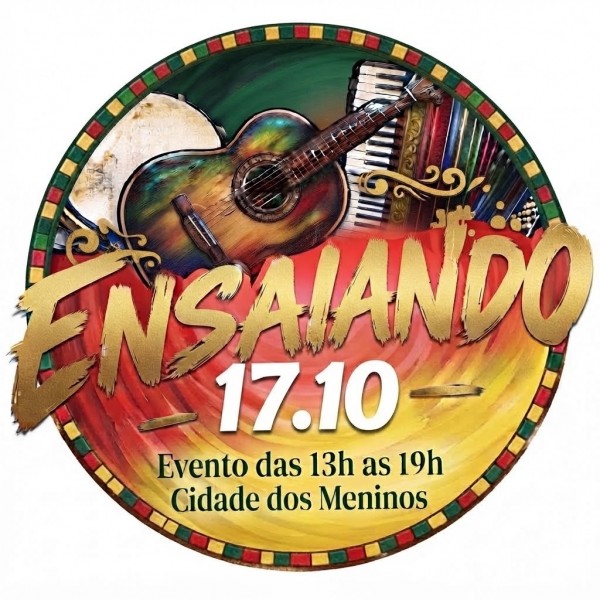 Ensaindo na Cidade dos Meninos