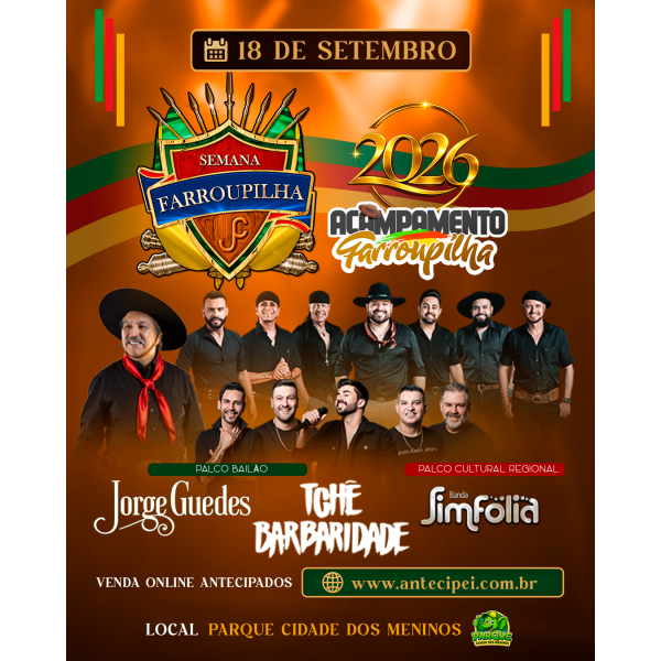 Semana Farroupilha 2026 Junção dos Casco 18/09