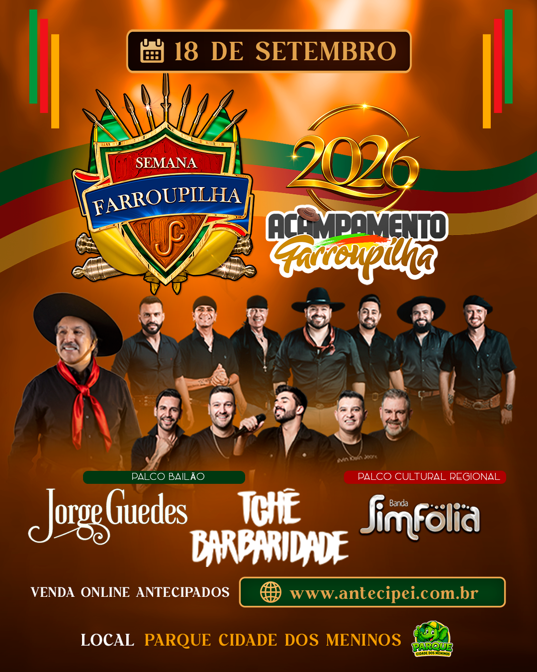 Semana Farroupilha 2026 Junção dos Casco 18/09